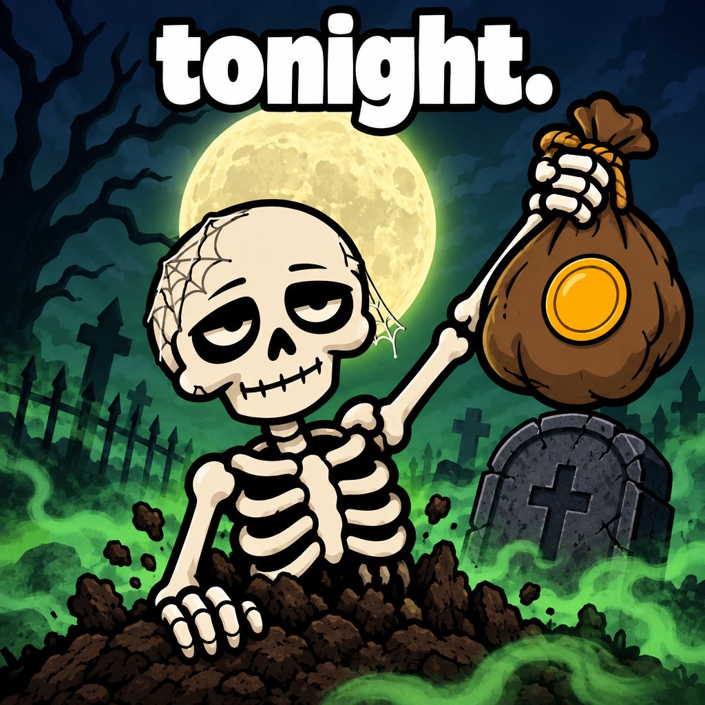 bagbonescoin's tweet photo. tonight. 💀 https://t.co/lfgRdm76gX https://t.co/xfldRjcfy2