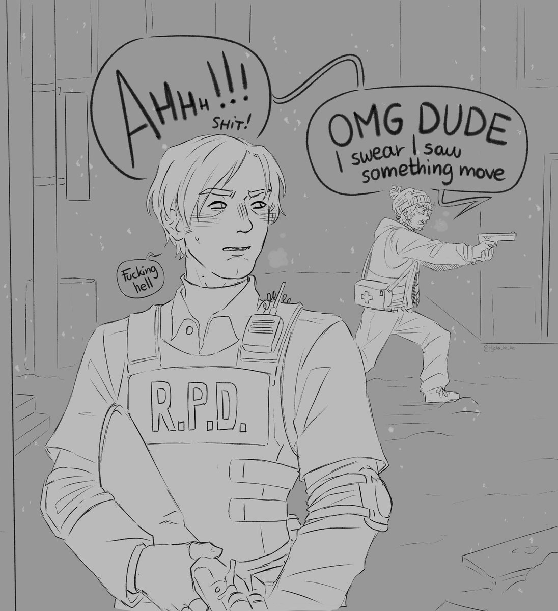 Hyaha_ha_ha's tweet photo. And then they kiss
#ResidentEvilㅤ #bryanhodukavich #leonskennedy https://t.co/iNxBYhQoiY