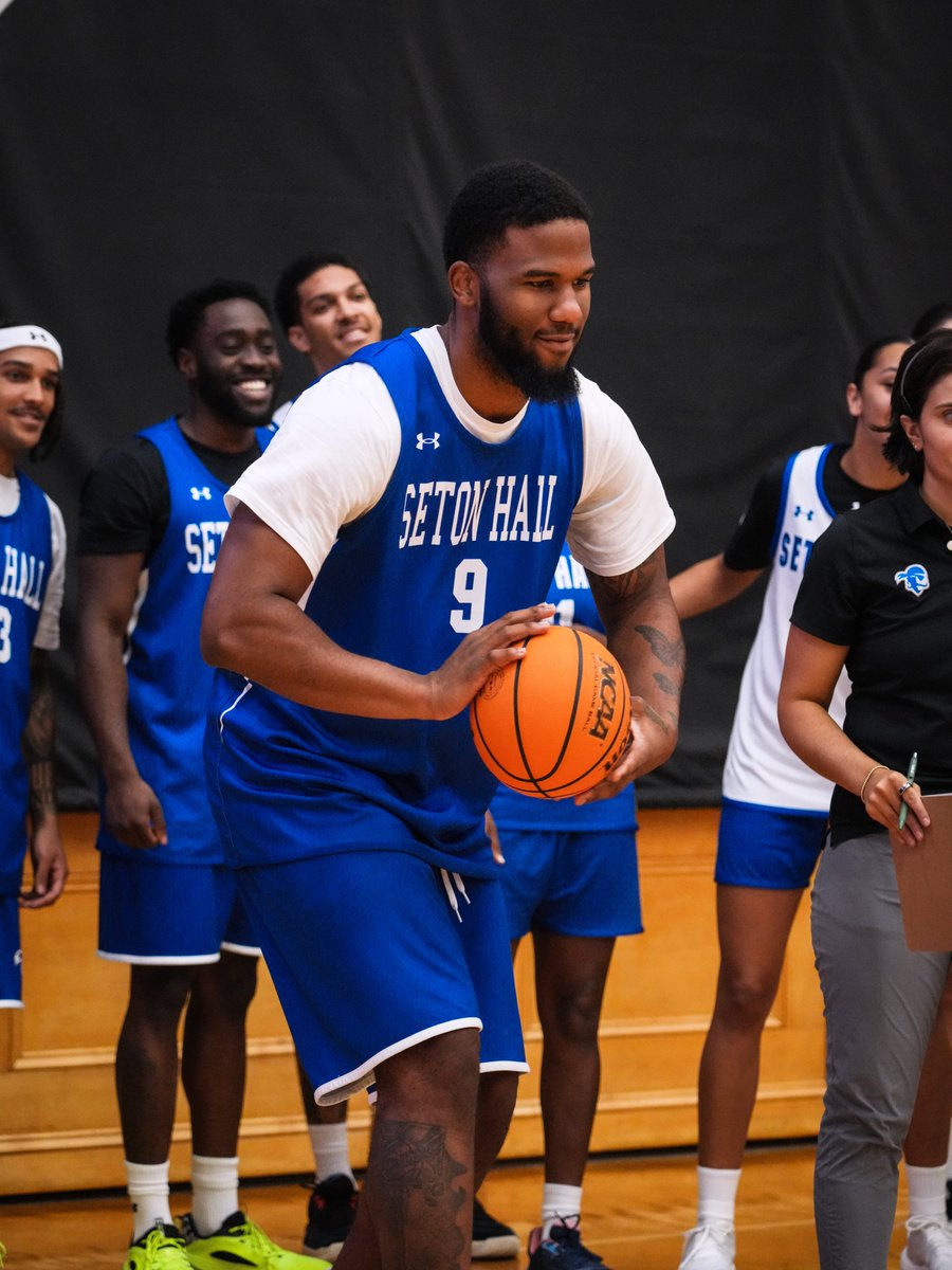 SetonHallMBB's tweet photo. Loved showing out for Pirate Nation at today's All-Star Showcase ⭐️🏴‍☠️

#DDD https://t.co/6MvZgSIMMe