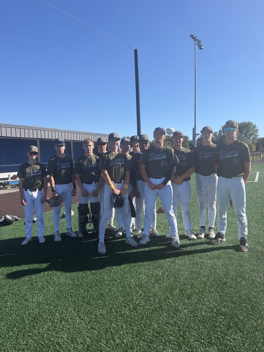 3TsBaseball's tweet photo. 16u Dawgs go 2-0 on the day w/ 2 8-0 wins

DOTD
@TommyWhite61070 CG SO 5Ks + 3Hs
@wyatt_jay86287 CG SO 11Ks + 2B
@BrysonDutton 3R HR
@RileyHanford 2Hs 3RBI

@ToranShahidi3Ts @CobyTweten @prestobismol @Jergs15 https://t.co/uQjnC8eevi