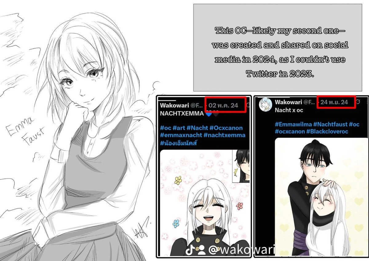 wakowari's tweet photo. ฉันรักนางอ่ะ คิดถึง คิดถึงที่สุด...

#blackcloveroc #ocxcanon #oc https://t.co/CJpv0lAbae