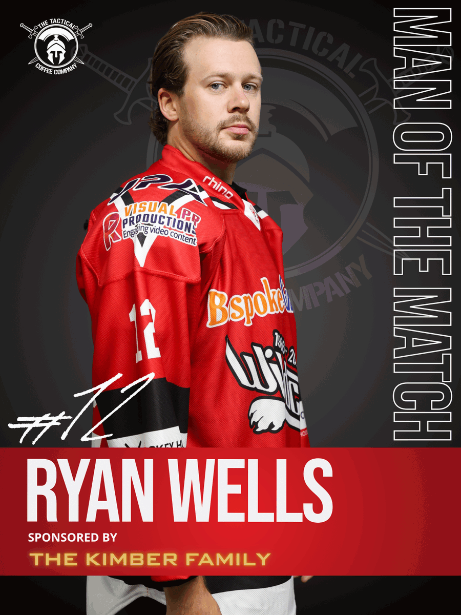 SwinWildcats's tweet photo. Absolutely class tonight all over the ice and scored the game winning goal…🥁

#12 Ryan Wells 👏🏻 https://t.co/MYwR33PAji