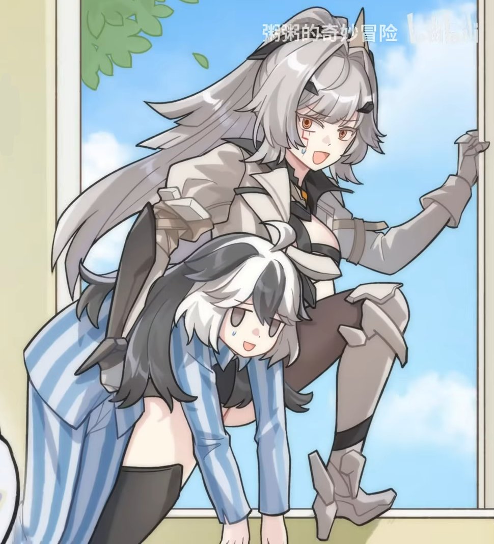 palmtop's tweet photo. is Helia kidnapping Coralie? dognapping her? kidnapping a napping dog?? https://t.co/LTztm0PAhn