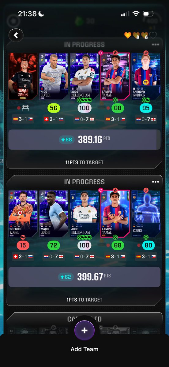 bopsorare's tweet photo. 1 point to target and Kobel didn’t even have an error that lead to goal. This mistake better be fixed @soraresupport @Sorare #sorare https://t.co/Y7z8zMAuge