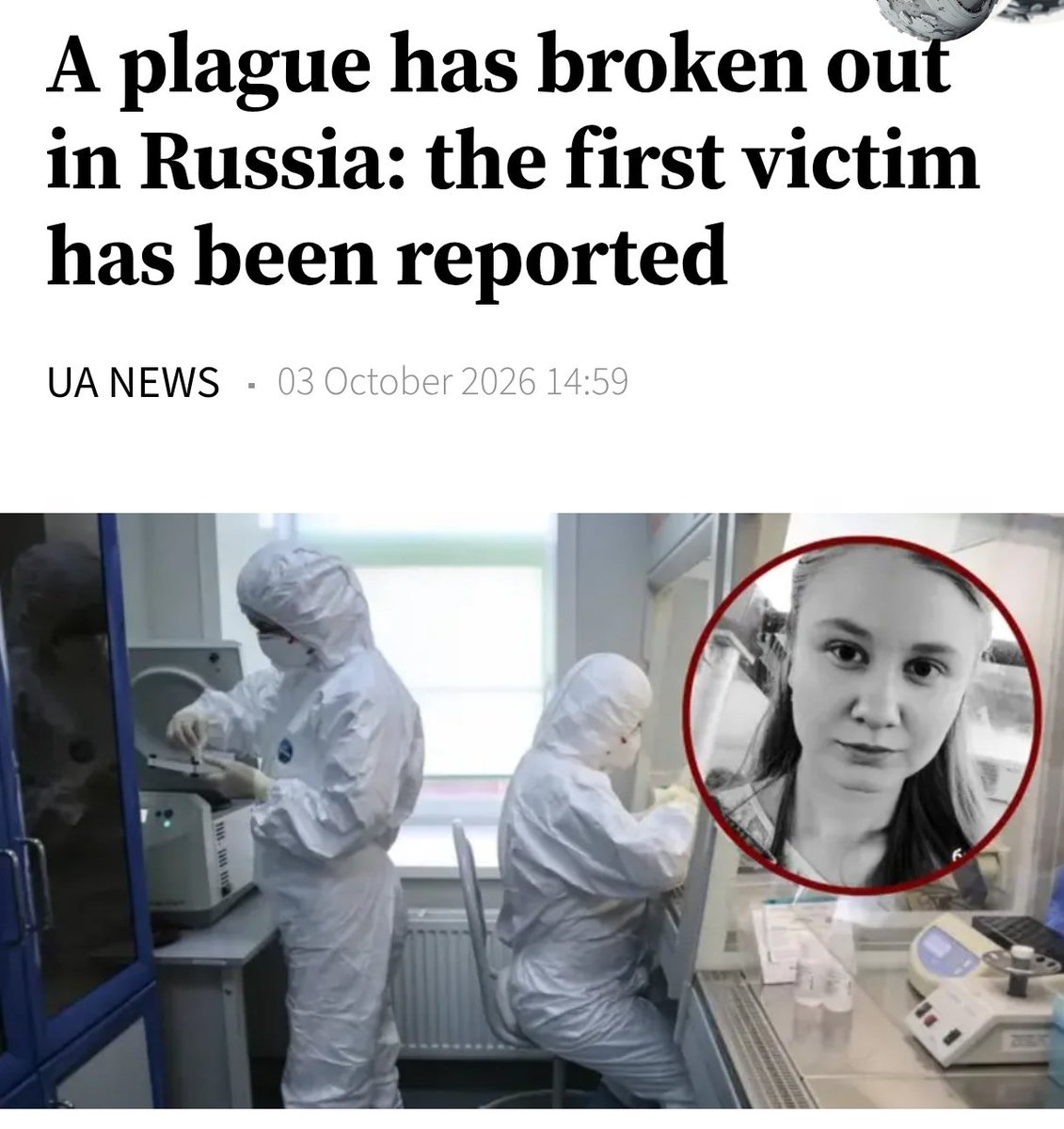 TheFl0orIsLaVa's tweet photo. So…biolabs in russia? I'd say that calls for a 3 day smo. https://t.co/X1hakXXcXe