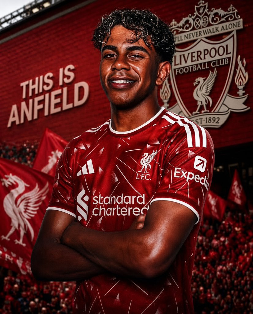 Tarzanjr554's tweet photo. 🚨 Lamine Yamal on the rumours linking him with Liverpool:

🎙️ “I’ve seen the Liverpool rumours, of course. You can’t play football at this level and not see your name linked with big clubs. But Liverpool is a club I have always respected. The history, Anfield, the supporters, the way they make their players feel important you notice those things.”

“I’m very happy at Barcelona and I have a contract there, so I’m not sitting at home thinking about transfers. But I also won’t lie and pretend Liverpool is just another club. When a club like Liverpool is mentioned, you listen. You have to respect what they’ve built.”

“And if you ask me what I think about playing at Anfield one day? I’d love that. I’ve watched the atmosphere there and it’s different. The supporters demand a lot, but they also give you something back. As a player, you want to experience nights like that.”

“So I’m not going to say, ‘I’m joining Liverpool tomorrow.’ But I’ll say this: if one day I leave Barcelona, I want my next club to feel like a football decision, not just a transfer. And Liverpool is definitely the kind of club you think about when you talk about football.”
