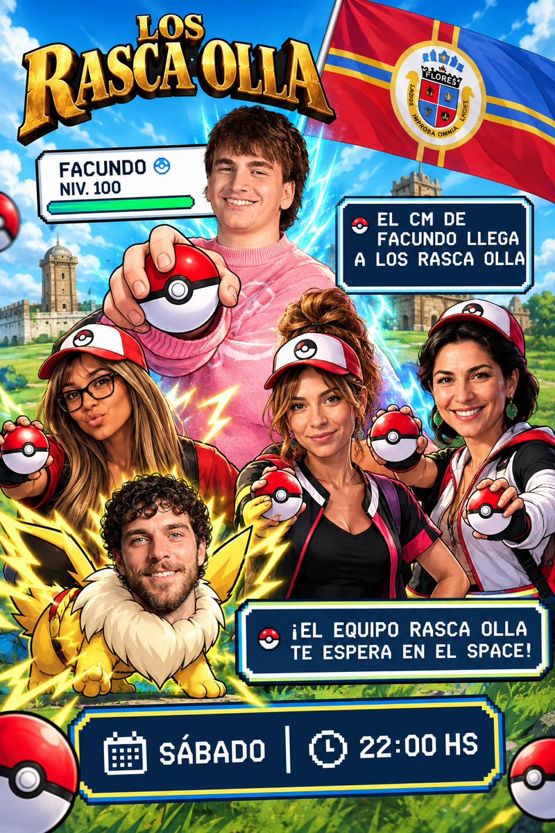 heterocar2's tweet photo. Hoy tenemos visitas!!! @Laura_No_Esta0 prende space y salimos a cazar pokemones en X junto a los CMs de @KundoFernandez 
Sumate a enloquecer a medio Twitter! 
#GranHermanoUY #LosRascaOlla https://t.co/eIbwi8sStt