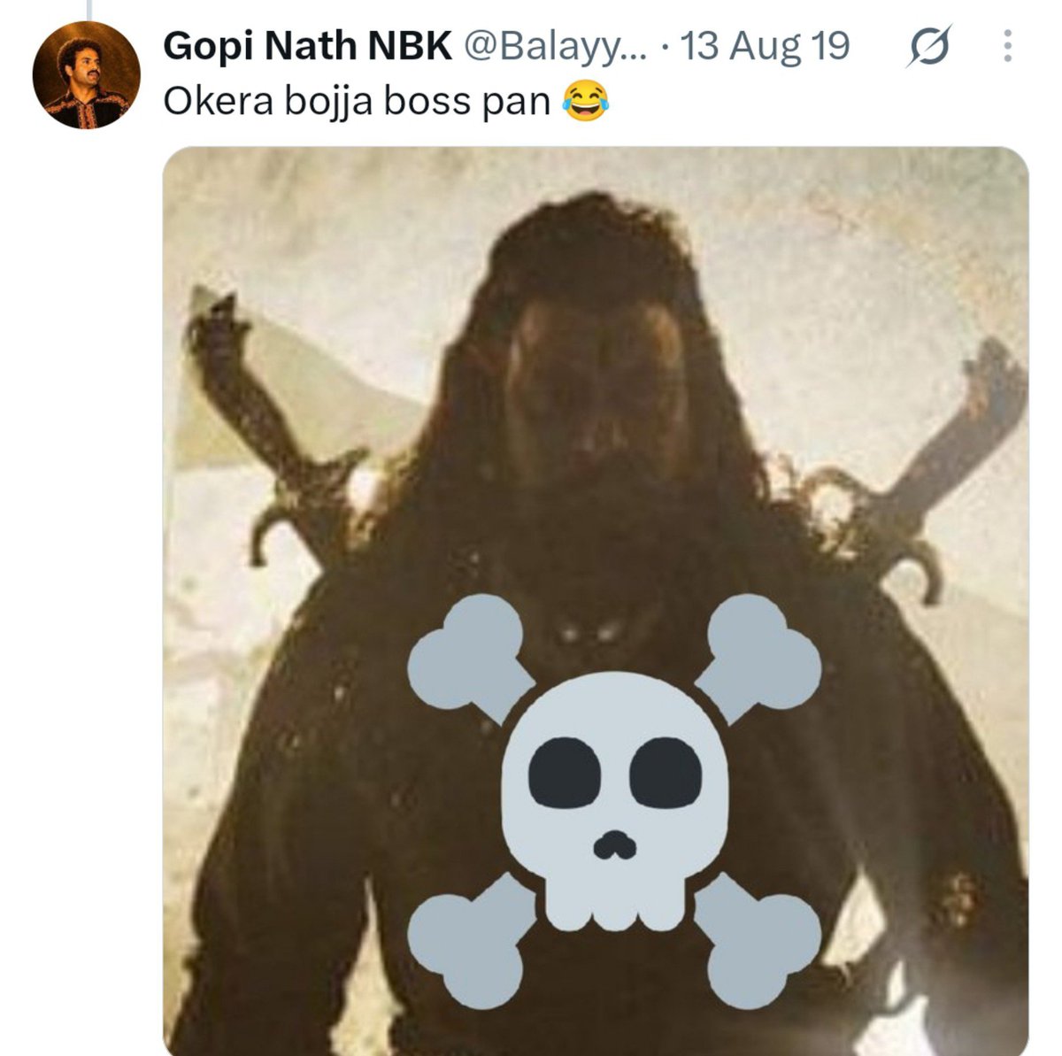 Rolexbabuog's tweet photo. @Balayya_Garu @KChiruTweets Rey @MokshNandamuri nee Ayya Fan
Vededho neethulu chepthunnadu vedu asalu morphs ey veyanattu Mental Lanja koduku https://t.co/kVPB5fWBoR