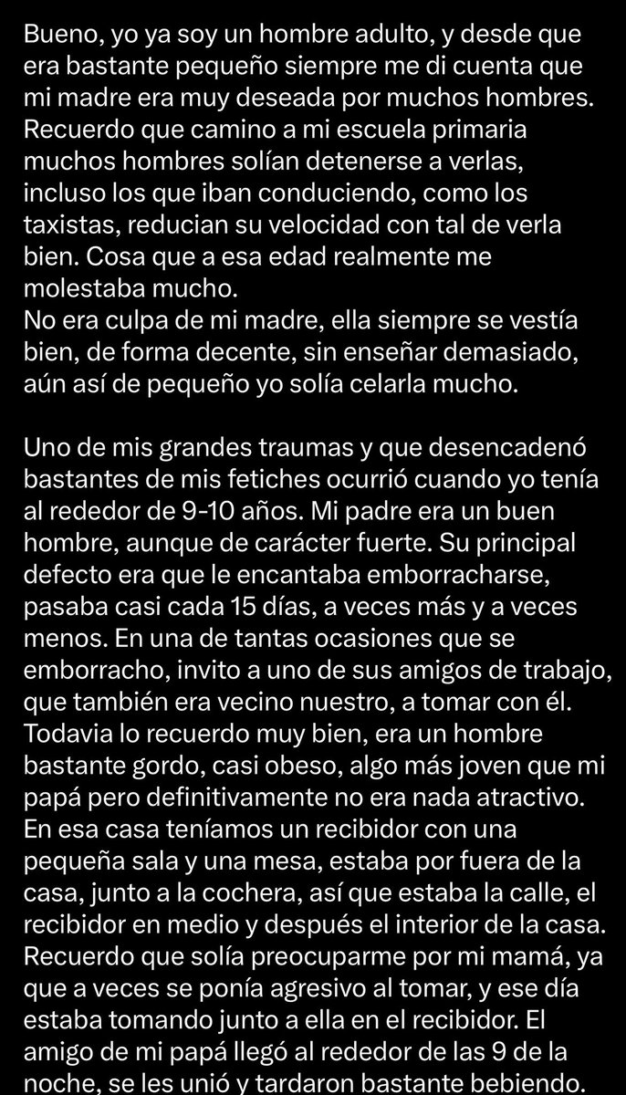 3x_relatos's tweet photo. La infidelidad de M@m4 

Relato largo https://t.co/GgSMcCNkGm