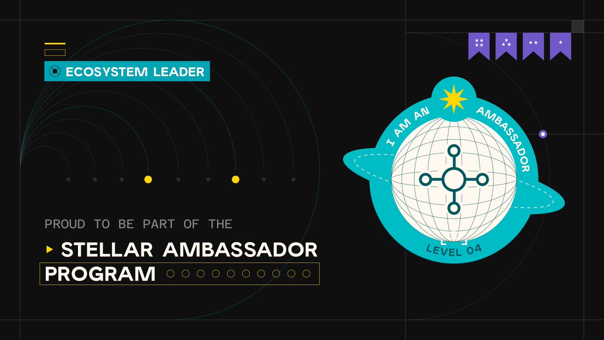 salazarsebas_cr's tweet photo. 3 years building on #Stellar

Today, I reached Tier 4, the highest level of the Ambassador Program.

Hackathons, talks, an Instaward with @WritzProtocol, an SCF award with LumenWipe, and mentoring builders through programs like Stellar Elite.

Still building. Still learning. 🫡🎖️ https://t.co/K53EKd8Cgs