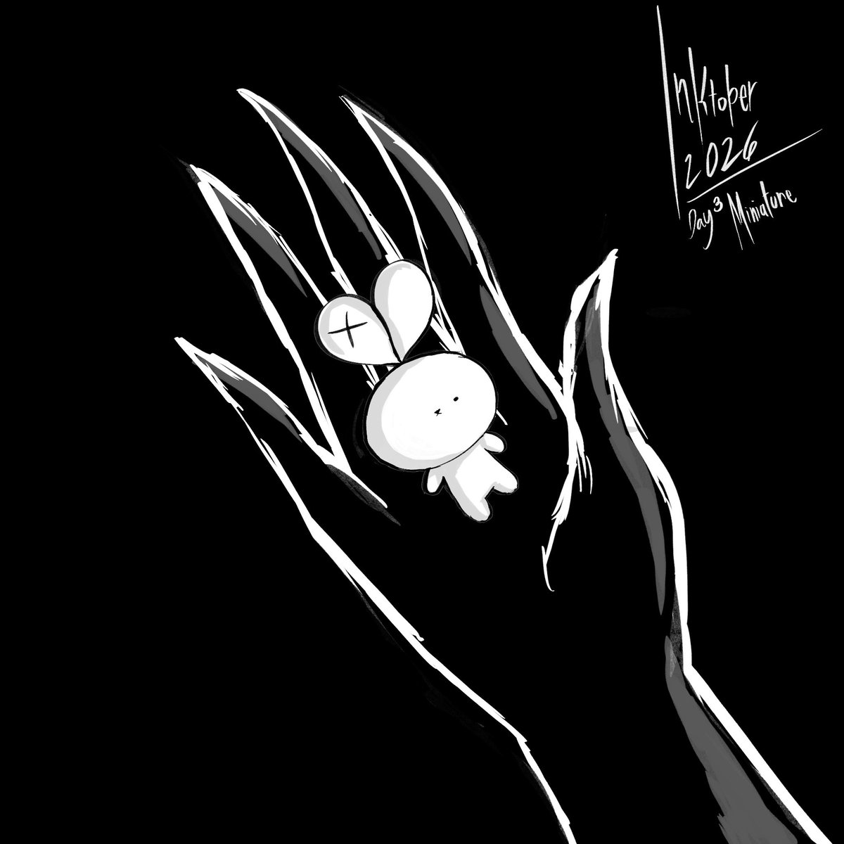 HVUvrse's tweet photo. Miniature 
#Inktober #inktober2026 #Oc #Art https://t.co/VE2V2tWnwr