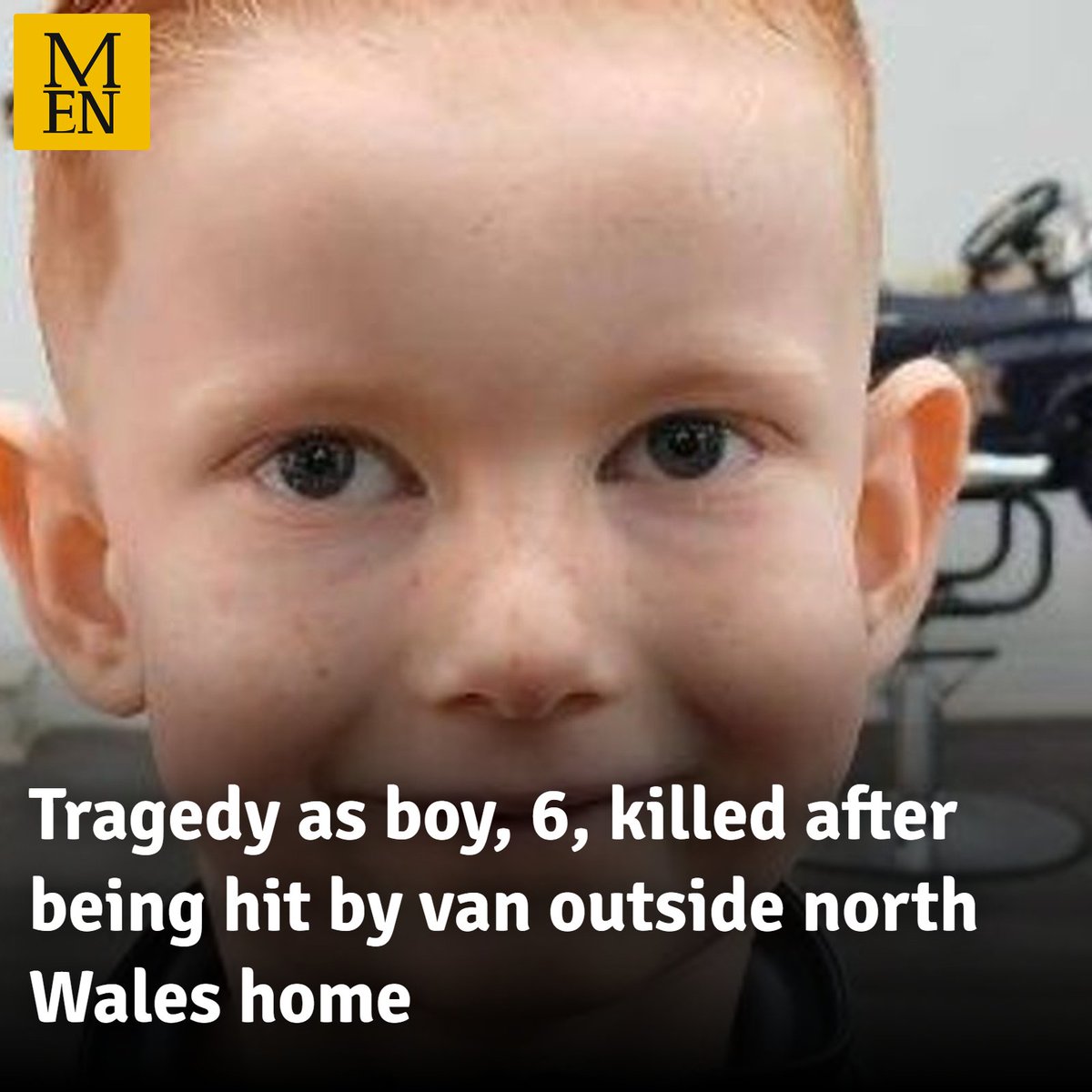MENnewsdesk's tweet photo. 'Cheeky chappy' Harrison Glynne Jones was hit by a vehicle outside his home just after 5pm on Thursday https://t.co/IdrhhuY2OQ https://t.co/oX8MhqQrda