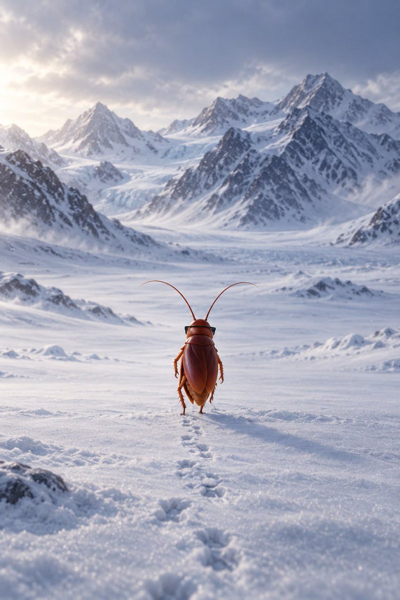 CockroachPF's tweet photo. the cockroach has a long road ahead, but he is just getting started. https://t.co/OGkV1EBRwo