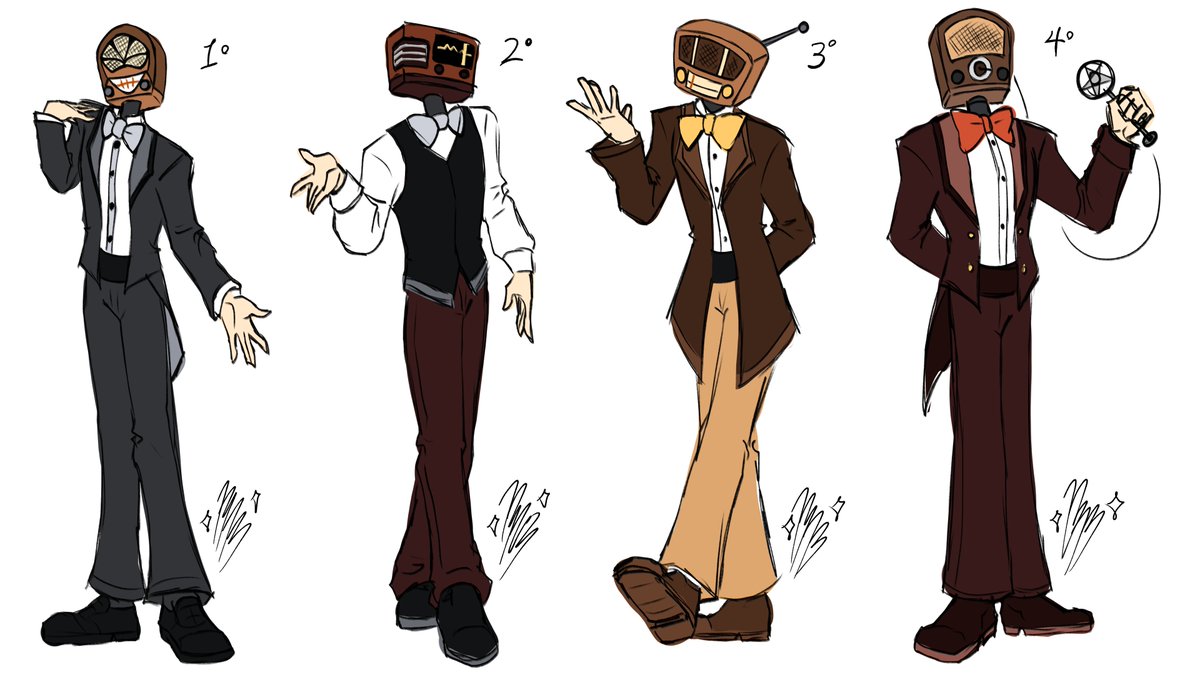 BunnexB's tweet photo. Beta designs for my next animation.
(I still need to choose the standard of each one, but I think they look pleasant enough)
#oc #ocs #originalchacter https://t.co/RGMi04yxOD