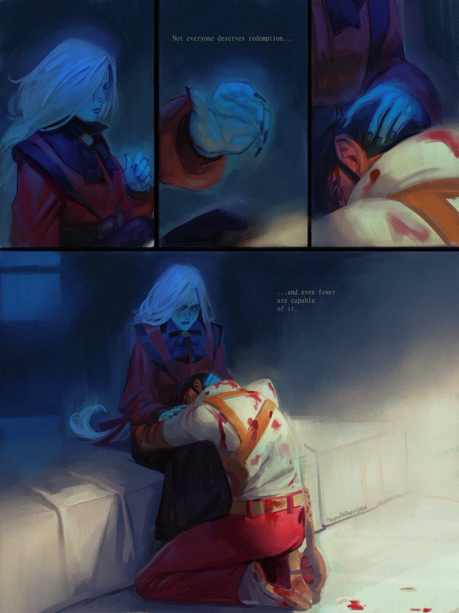 MugenMcFugen's tweet photo. he smells of regret yknow #deadlock https://t.co/e8GysdfS0l