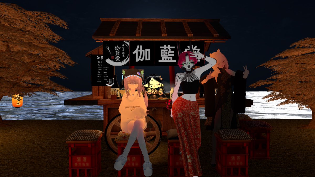 ShigeVRC's tweet photo. ポ○モンを食べるとしたらという話題に私一人だけゲンシカイオーガという捕獲するのにもハイリスクな物を出してしまいまして、ハードルを上げてしまったのは申し訳ない。豚骨ラーメンといえば、、一蘭？
#VRCがらんどう https://t.co/Ob2eX0BnUe