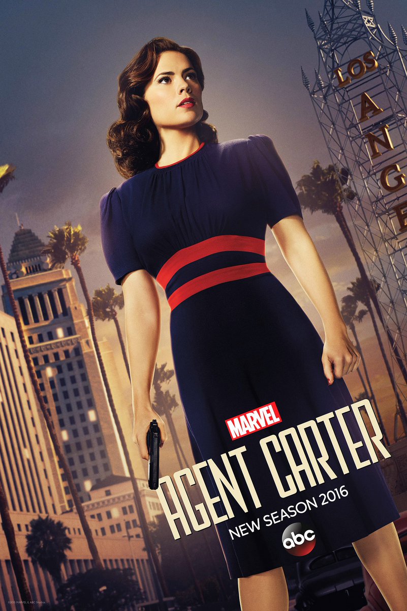 ComicTVVault's tweet photo. Teaser poster per la seconda e ultima stagione di #agentcarter con #hayleyatwell... https://t.co/OYqYw5rY8S