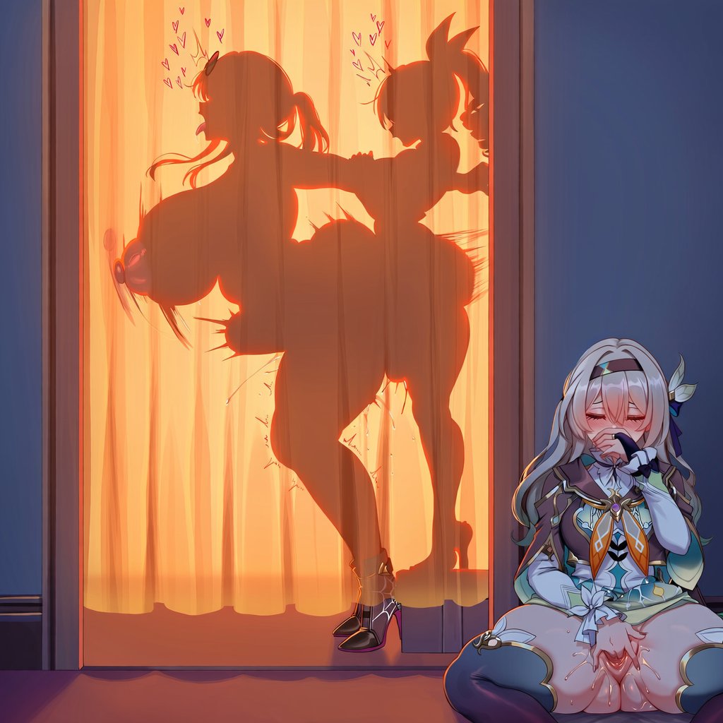 Anizjoestar's tweet photo. The Stellaron Hunters really know how to keep themselves entertained fufu https://t.co/gHMaRgMsrl