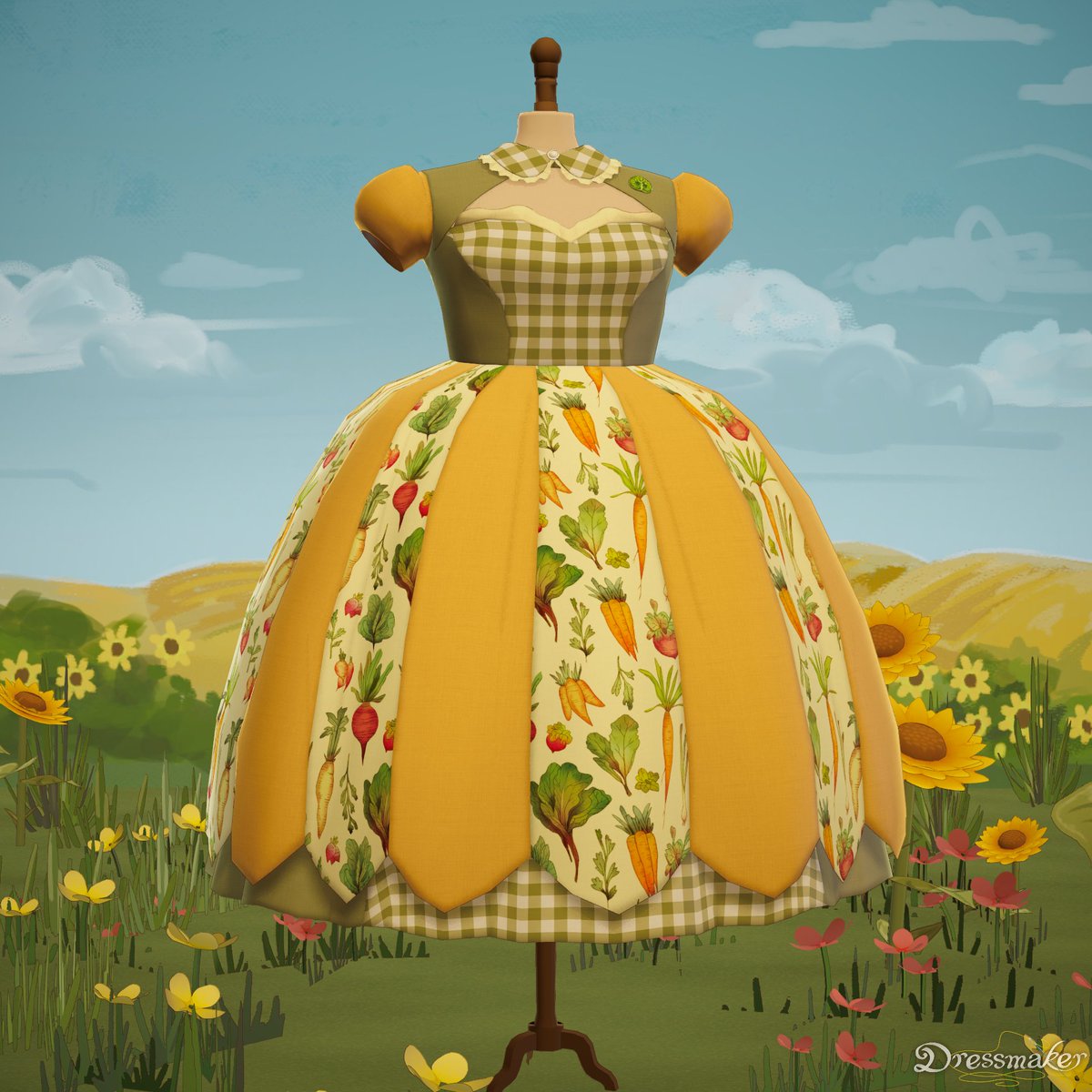 badizzzle's tweet photo. i fear this dress looked so much better in the idea phase https://t.co/OjJa15ZNv2