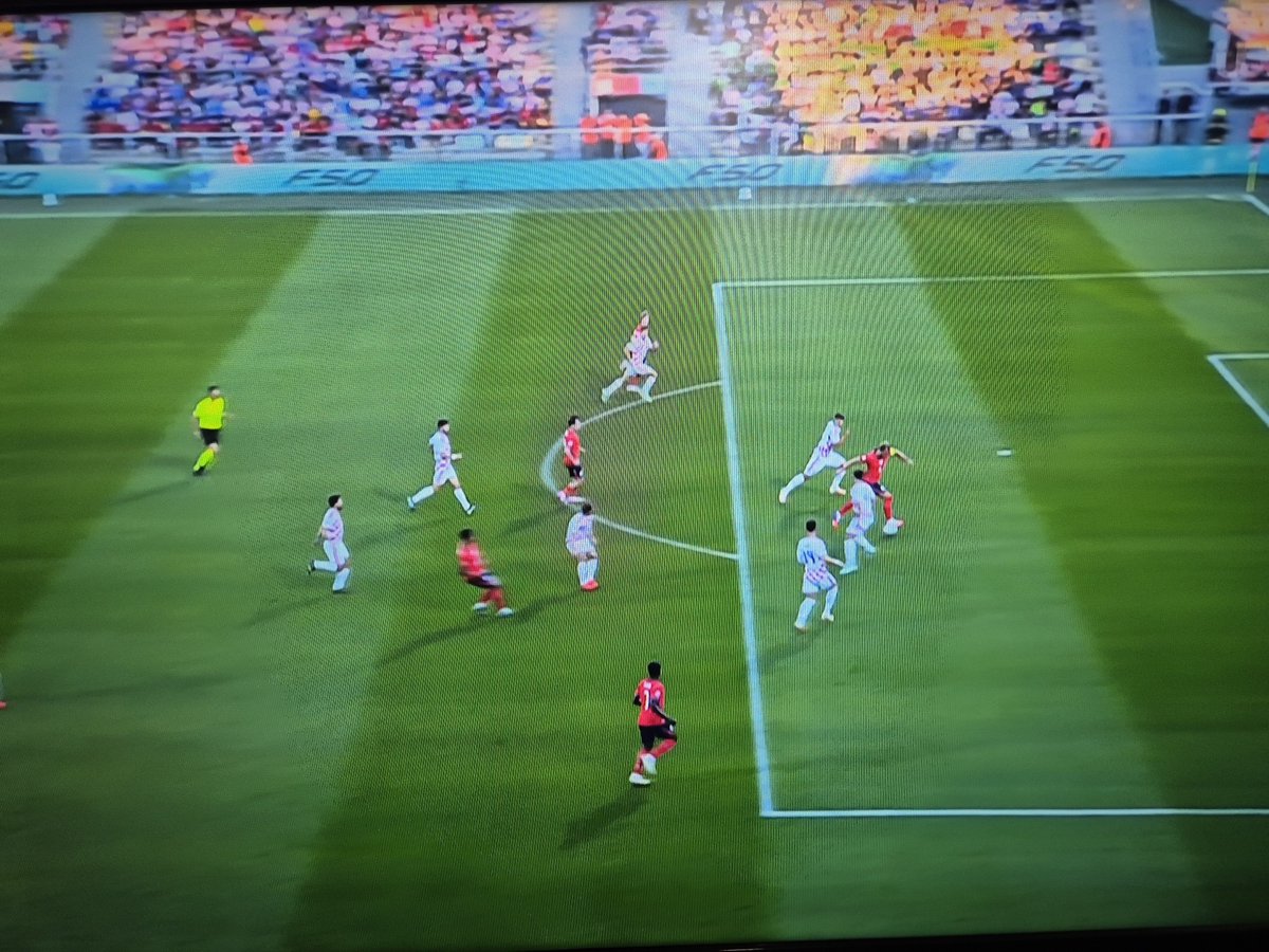 mikeparry8's tweet photo. Great to see England take the lead against Croatia but is it right that we've closed down the Prem League for 3 weeks so Harry Kane and Anthony Gordon can play in front of 3,500 children in a competition that nobody can name or cares about? .. It's rubbish 👎🧐 .. https://t.co/0hIGKet6f6