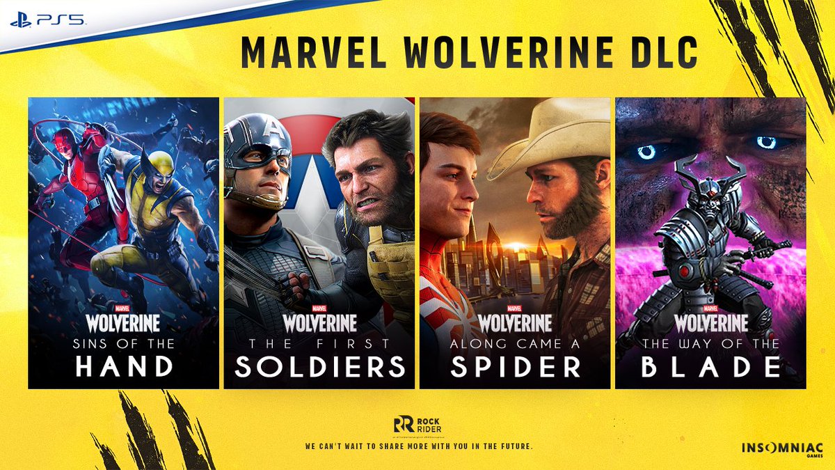 ursRockrider's tweet photo. Few more DLC ideas for Marvel's Wolverine @insomniacgames https://t.co/mqwpeaMAbB