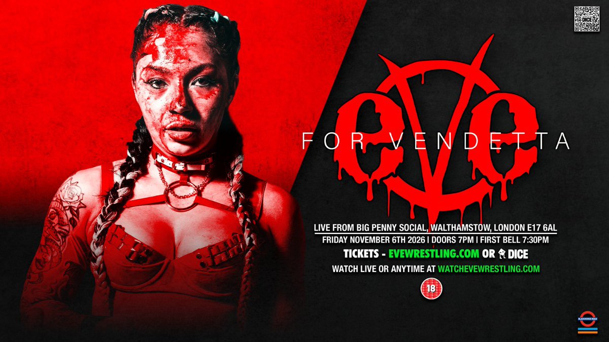 WillOspreay's tweet photo. Massive announcements off the back of @ProWrestlingEVE show last night.

Our main event for our debut in Wolverhampton at The Hanger.

@KLR_KayLeeRay Vs @callmekrisstat for the EVE Championship 

@Skyebyee makes her return being part of the weekend

And Tag Titles are on the line as Hyper Active take on French Art

Whether it’s London or The Midlands we are the best promotion in the U.K. regardless of gender.

https://t.co/SWpFZduXIf