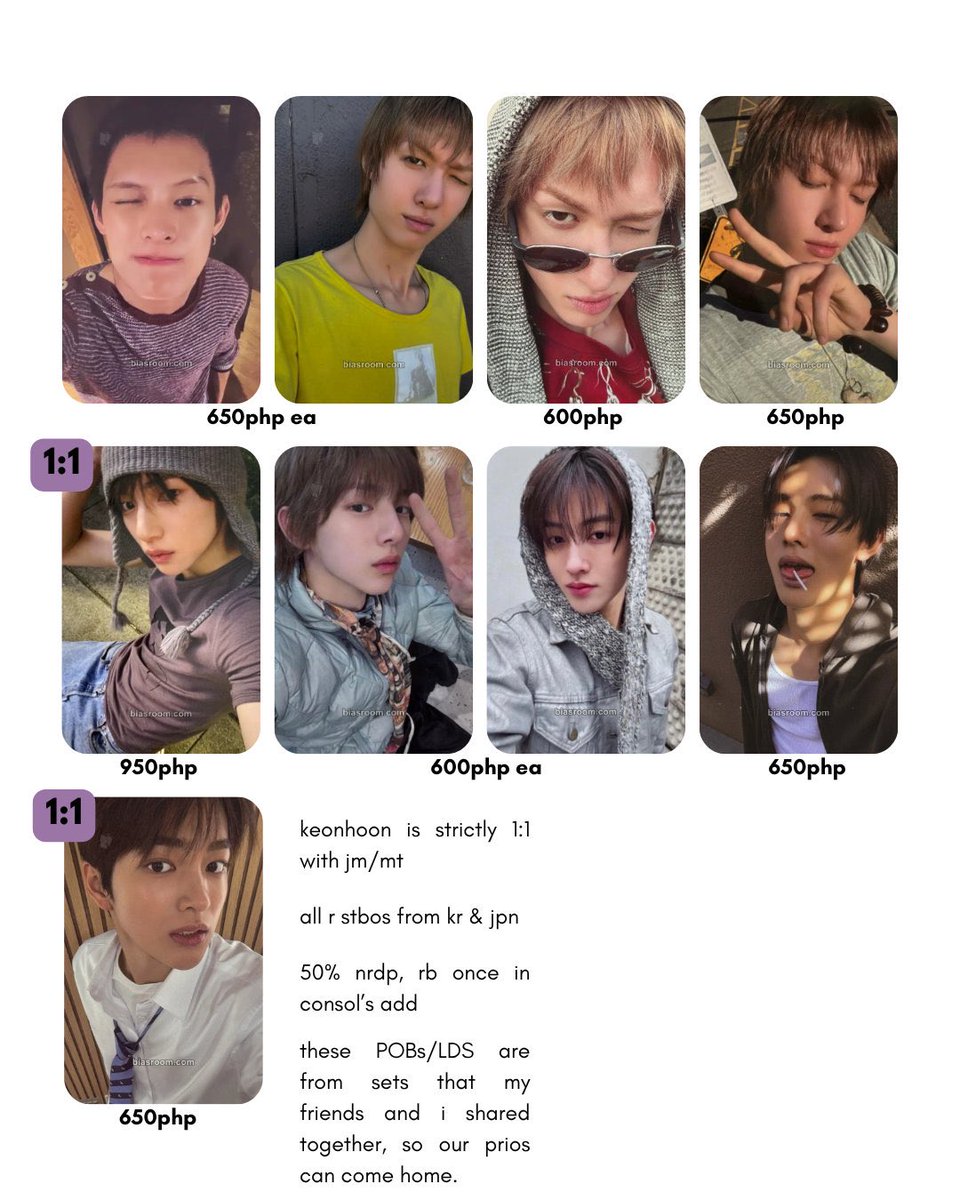 xoxoy4n's tweet photo. 🎐 — wts lfb cortis pc ph

⋆˚꩜｡ assorted cortis pcs
                          
— secured, mid-late oct eta (x impatient)
—  50% nrdp payo, rb 10.15/once in consol’s add
— see photos for prices and ratios
—  rcbyt, https://t.co/LbUjFYOrCw
— dm/reply to claim https://t.co/DruzE0Eydk