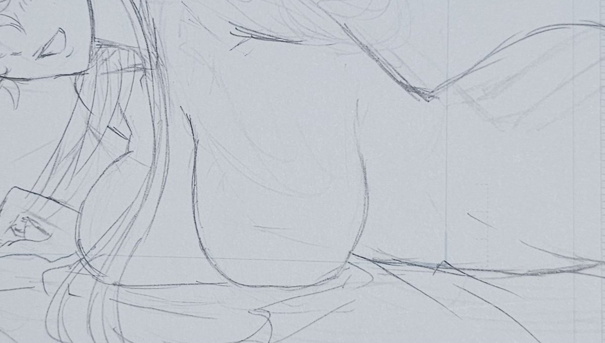mjmges's tweet photo. サチバン用センシ描きかけ(⚠女体化) https://t.co/Rcu18ZBJ7t