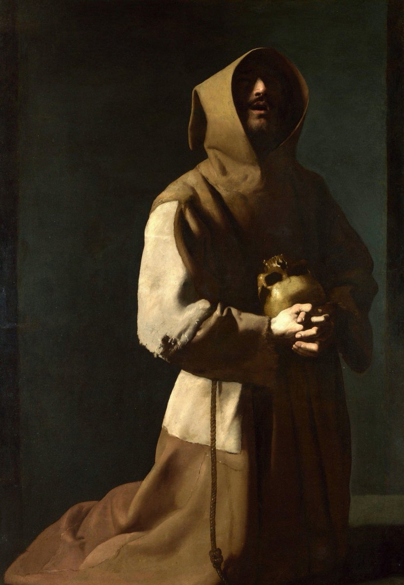 Ay_Blinkin's tweet photo. Paintings of Saint Francis by Francisco de Zurbarán (Spanish, 1598-1664) https://t.co/V7PVrloDBU