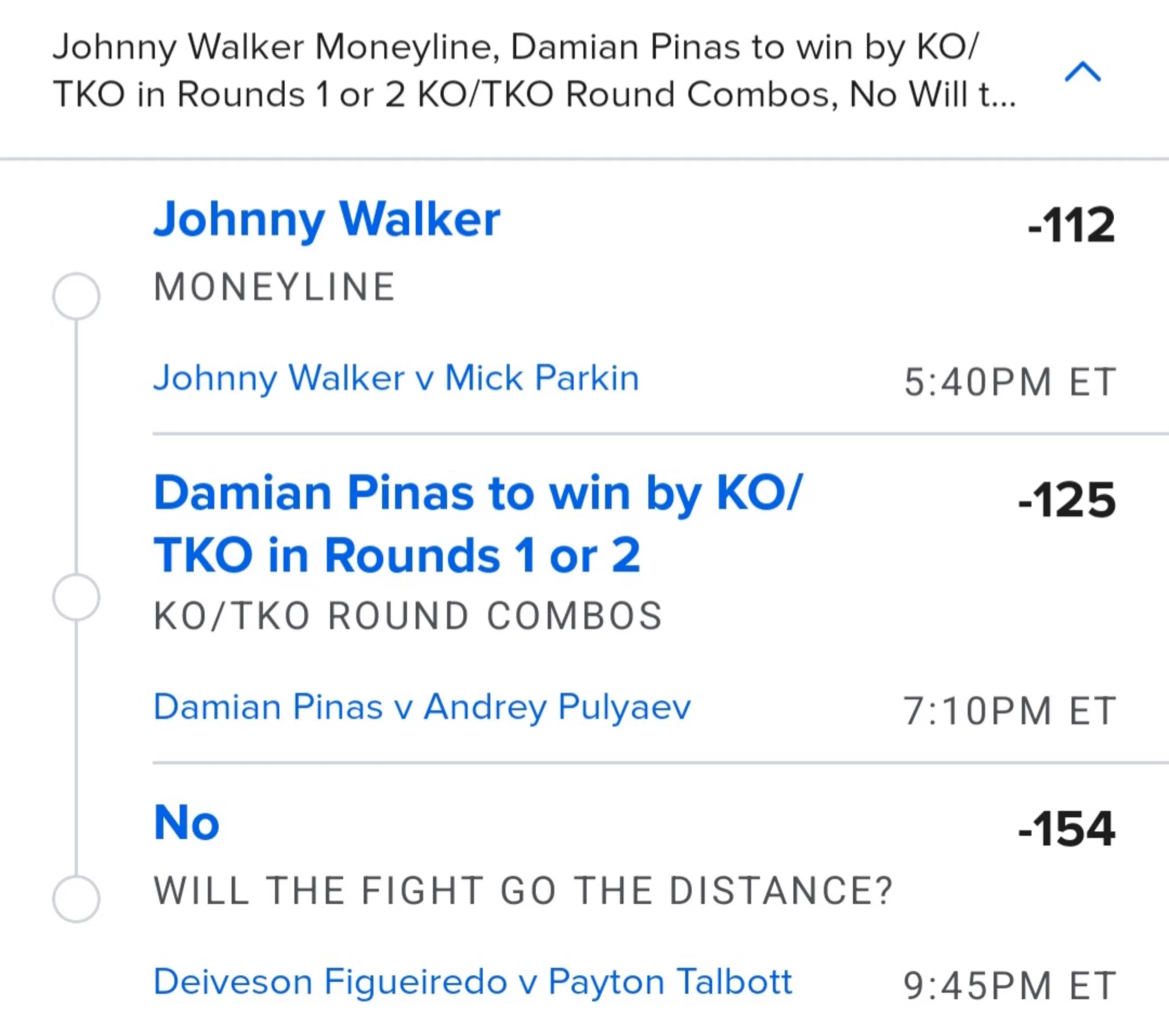 Kyle Anthony's UFC Betting on X: 