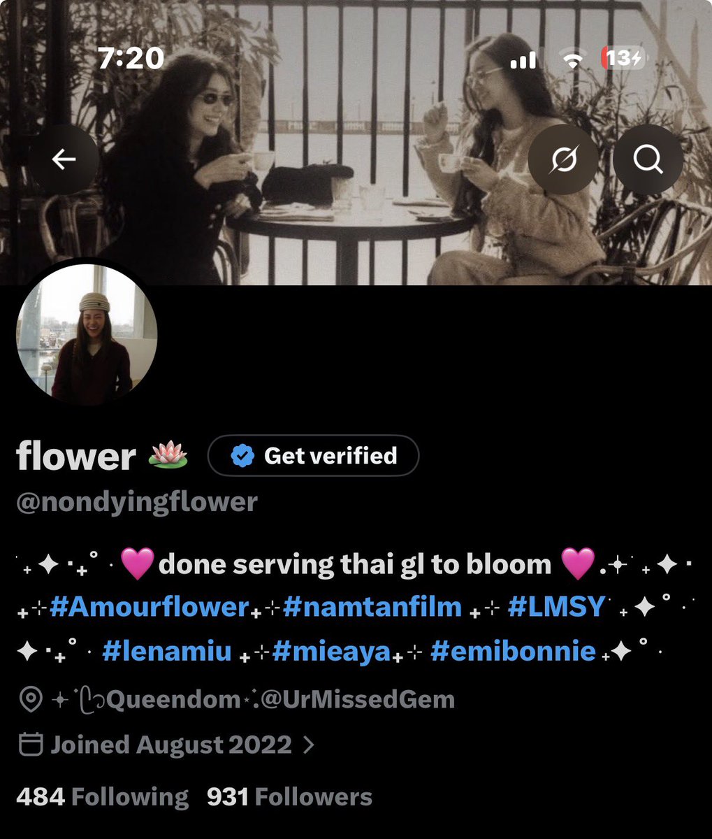 nondyingflower's tweet photo. 𖥔 ࣪ ᥫ᭡ matching header’s with the loml💙💜⋆࣪.
#Amourflower https://t.co/FX9IDoJPcb