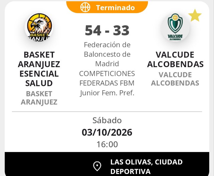 BasketAranjuez's tweet photo. Victoria del #JunFem #EsencialSalud frente a @ValcudeA . @carlosabascal10: “La victoria no disimula el mal trabajo. A seguir remando y trabajar como es debido. Seguimos” https://t.co/3Suwt2n6Uz