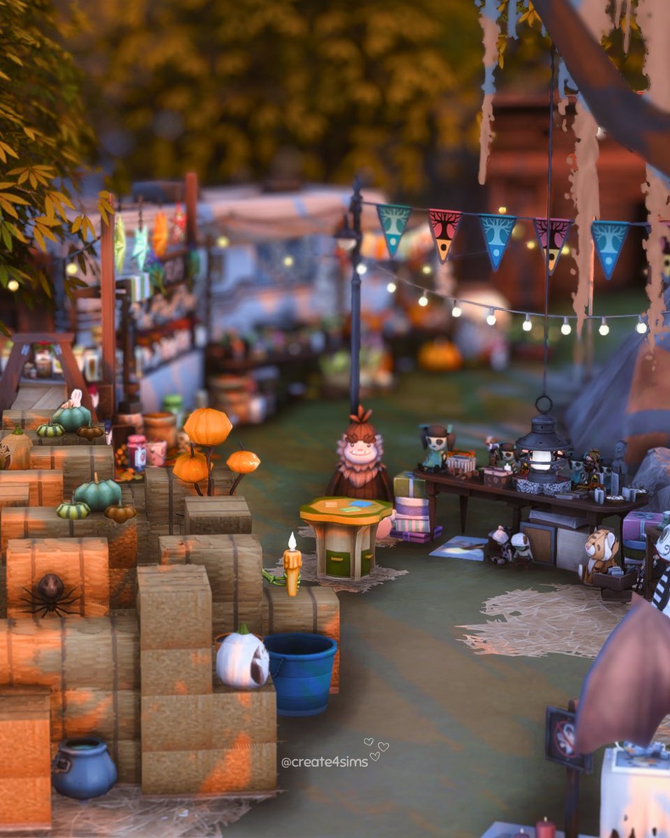 create4sims's tweet photo. Spooky season is coming to my save file! The next update will feature Forgotten Hollow &amp; Moonwood Mill🍂

Forgotten is becoming a small town built around its old vampire legends, while Moonwood Mill will be a secluded werewolf only community. 

Release planned before Halloween! https://t.co/nPuUZhTzul