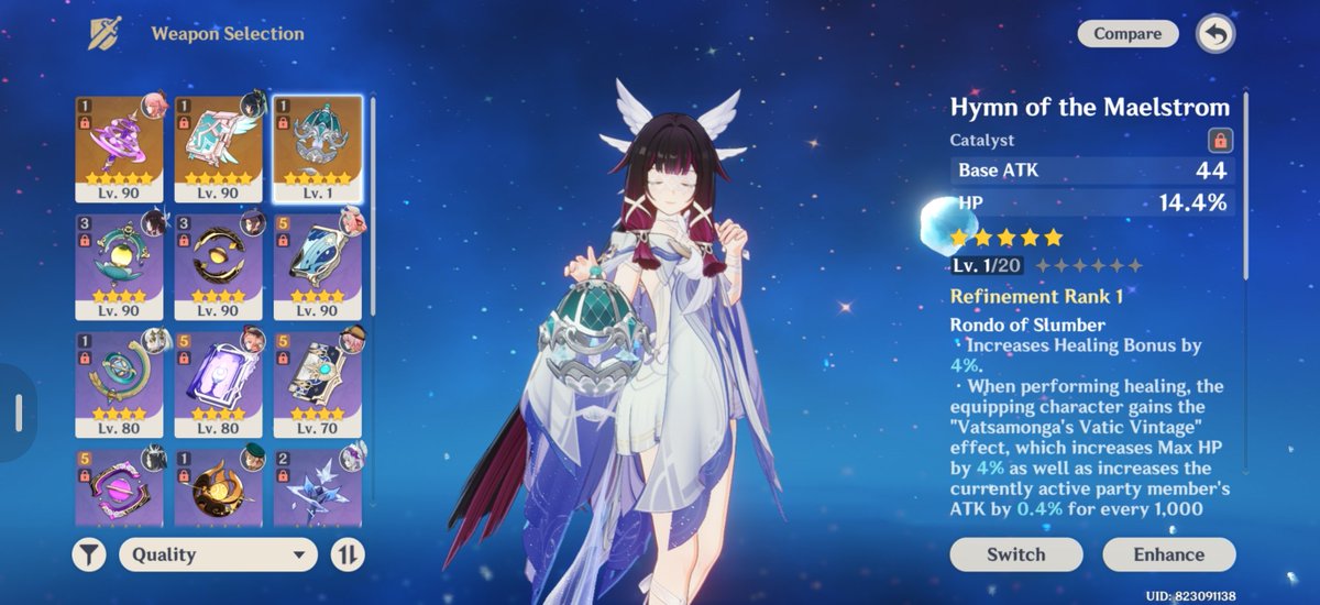 itvesna's tweet photo. who can use this weapon aside from vodyanitsa someone help pls https://t.co/vXXaJSkpfD