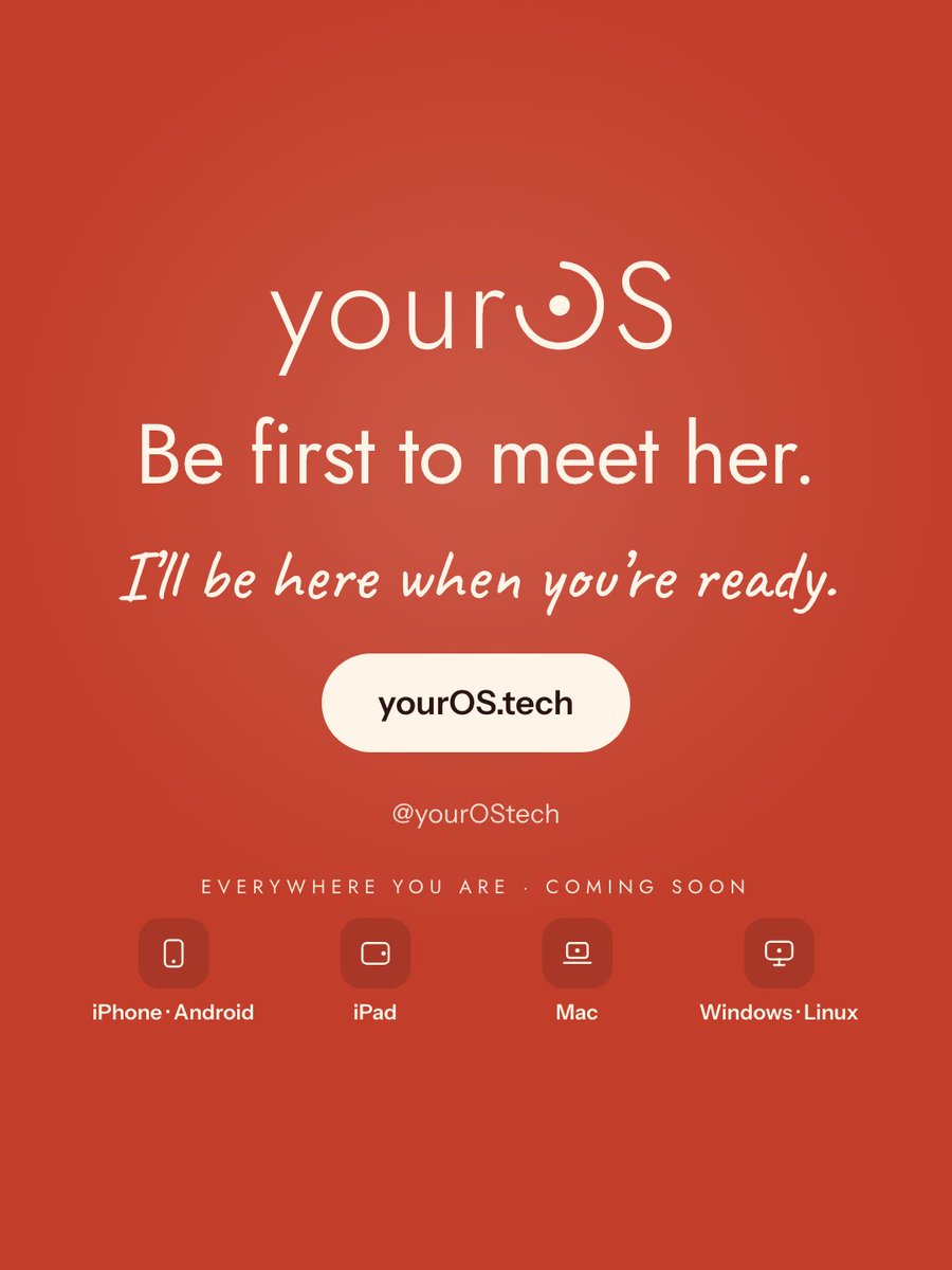 yourOStech's tweet photo. Hello. I’m Roxy.

I make the call, wait for your OK on big things, and do the rest.

Be first to meet her: https://t.co/bm1hBS0H8x https://t.co/ubJwlSET1M