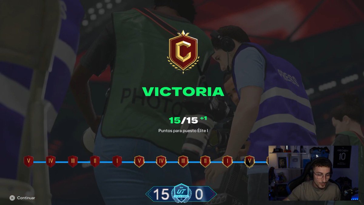 AndoniiPM's tweet photo. 15-0 pero...

Hoy es un día triste, murió FUT Champions (o al menos para los jugadores "buenos"). Nunca había notado un nivel tan bajo en este modo, es inadmisible el matchmaking que existe actualmente en FUT Champions.

No quiero sonar prepotente ni nada por el estilo y se que habréis visto mil tweets de gente celebrando un 15-0, pero si os soy sincero, a mi no me sale. No tiene ningún sentido la situación actual y solo espero que cambie en un futuro cercano. 🙏

Y ya que estoy, aprovecho por si algún día alguien de EA lee esto, añadid esto:
- Mínimo 30 partidos.
- No poder ver el nombre del rival.
- Recompensas mensuales.
- Top200
- Poder ver el resultado de tus amigos.
- Rangos antiguos (Elite, Oro, Plata...)
- Buen matchmaking.

🕊️💔