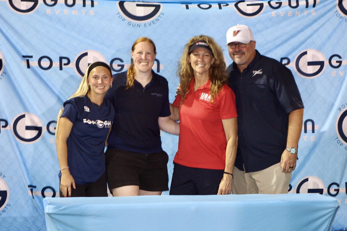 TopGunEvents's tweet photo. 🥎 Day 1 at the Michele Smith Classic!
Big plays & great competition! Huge thanks to @MicheleSmith32 for joining us and the @VisitSPC Mayor for stopping by to support our athletes! ❤️🤍💙
#TopGunEvents #MicheleSmithClassic #ClearwaterFL https://t.co/i6zPc1oy97