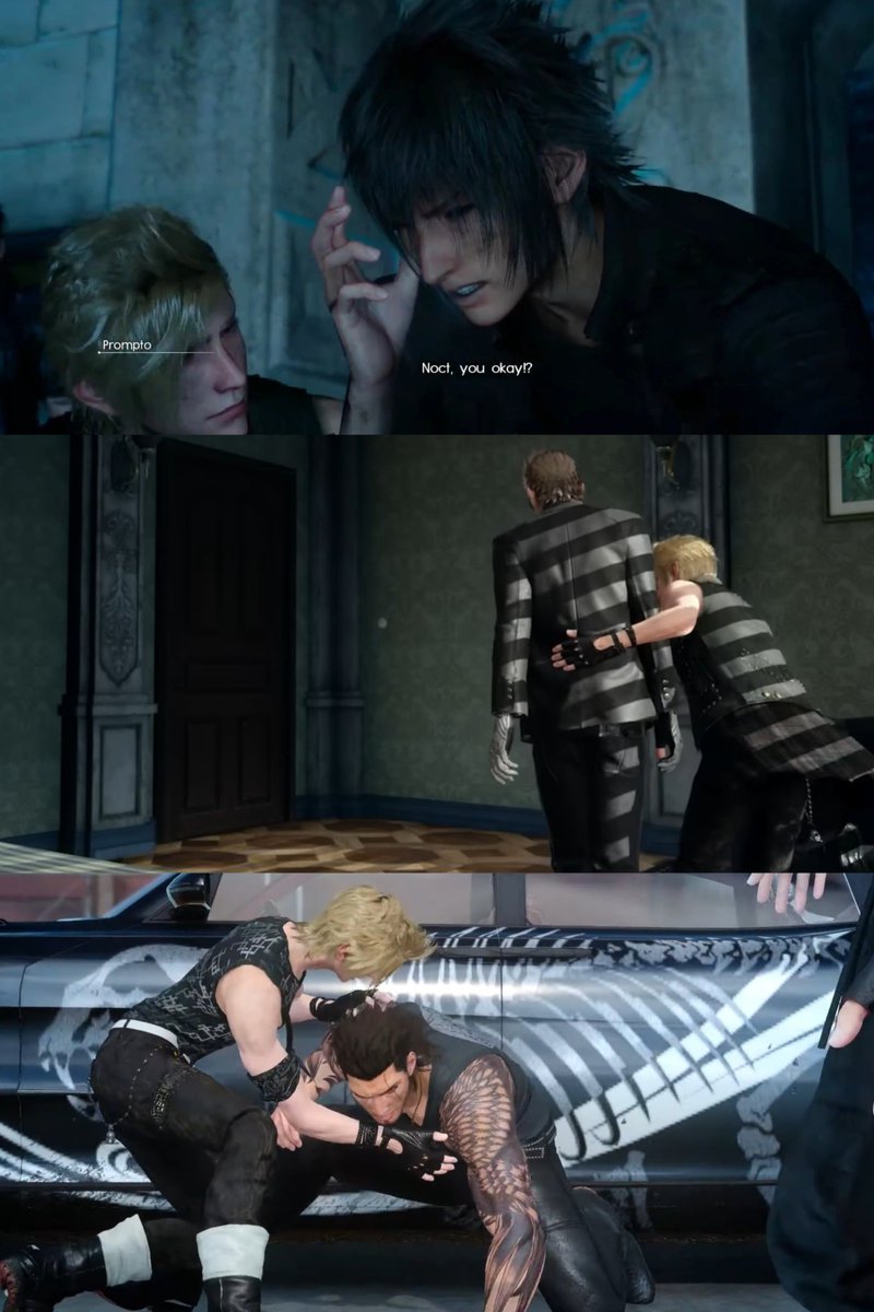 MisamiMisao's tweet photo. love Prompto and his kind heart so unbelievably much ❤️‍🩹 https://t.co/OuN1wnZx7X