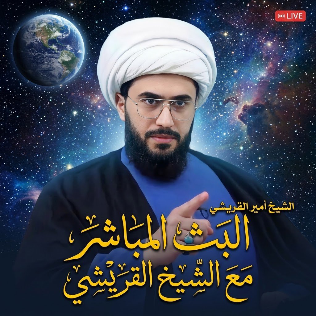 LyAmyn46687's tweet photo. البث المباشر مع الشيخ امير القريشي https://t.co/o0LERW2ZFP