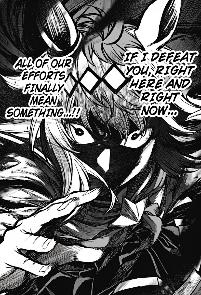 TriumphantGray's tweet photo. https://t.co/kH4rMNxg1y

Oguri Cap in an actual fight would be terrifying because look at her.

She's like this when RUNNING. https://t.co/dEHtnuvqI2