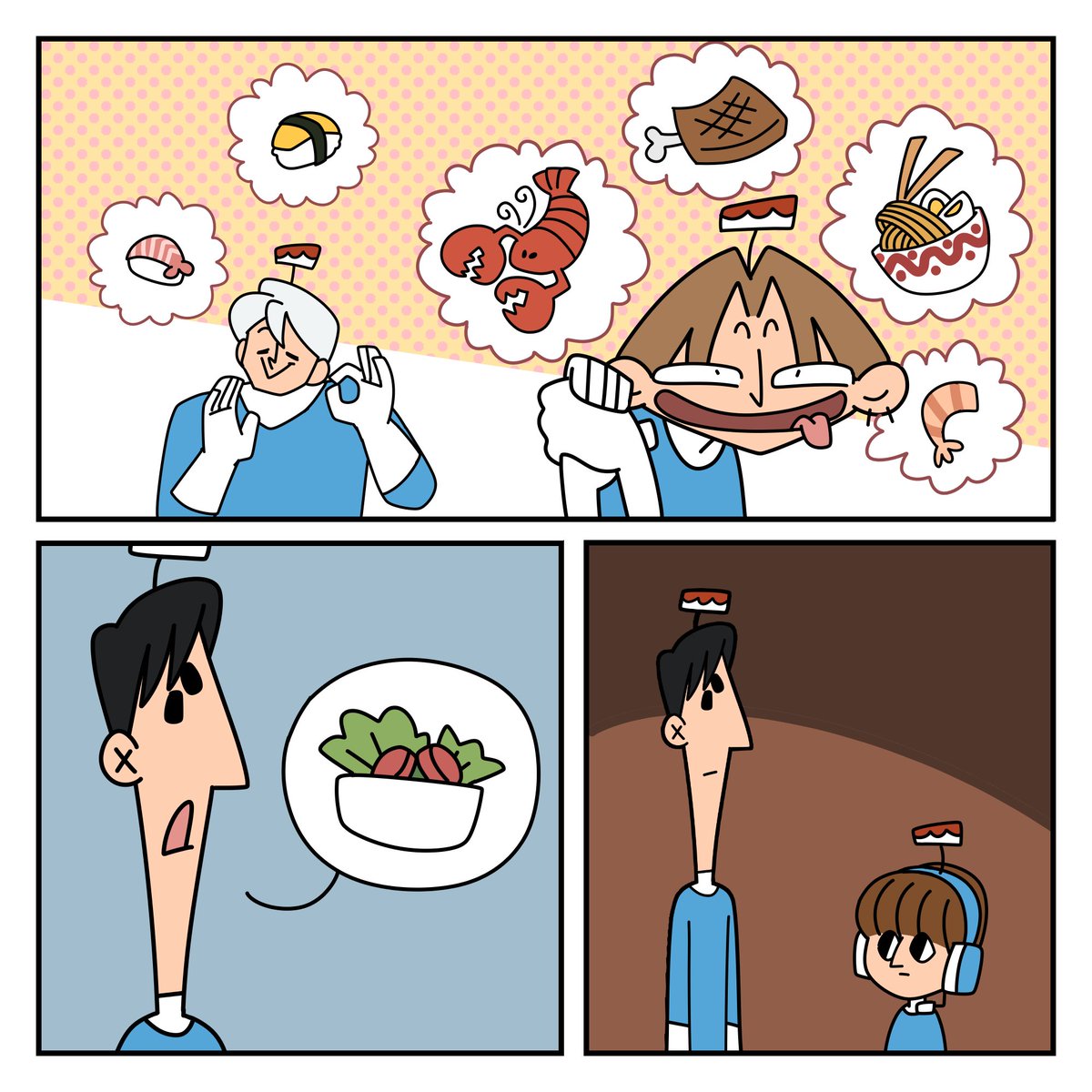 Jamcookie_00's tweet photo. TXT TO DO EP 172
What is it like to be beomgyu's hunger cells
(1/3)

#txt #tomorrowbytohether #todotxt https://t.co/ZtxIuhw7w0