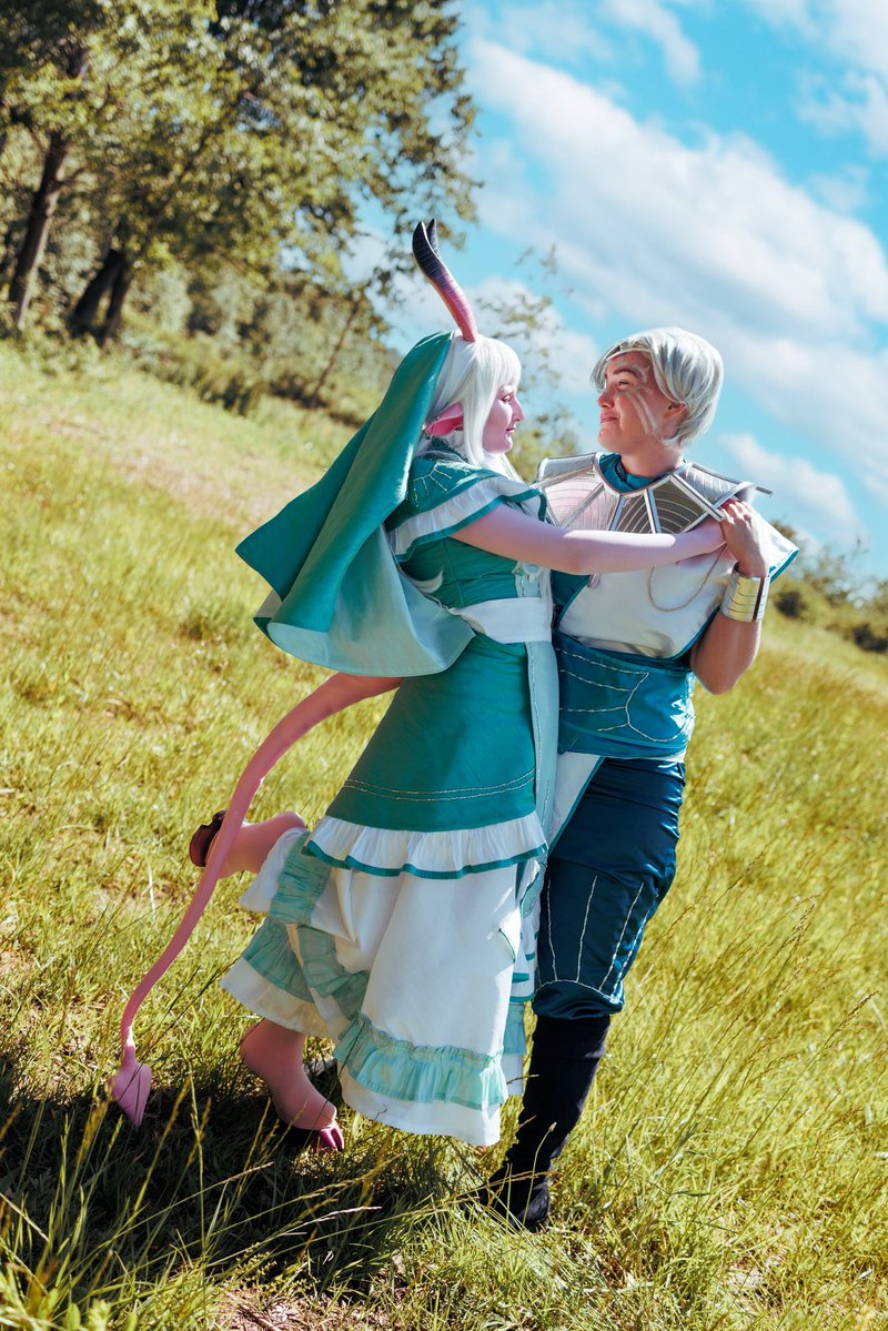 BirdVerbatim's tweet photo. Wicanny is a bonded pair. Do Not Separate. 🩷🩵
•
Wicander Halovar: @/tuskteefs
Tyranny: Myself
📸: @karamelphotos 
•
Wic and Tyranny created by @samriegel and @TweetneyMoore for @CriticalRole 

#wiccany #criticalrole #criticalrolespoilers https://t.co/pXj5PxxUjw