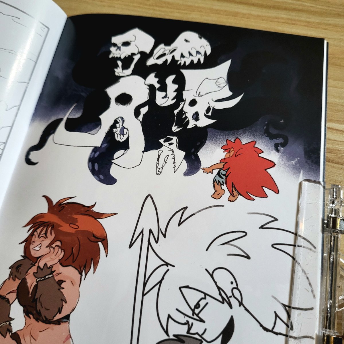 FlanCortes's tweet photo. My new sketchbook zine is up for preorder! 36 pages of some of my fav sketches from the past few years ✨️
(🔗 below) https://t.co/gFwt2VWhYa
