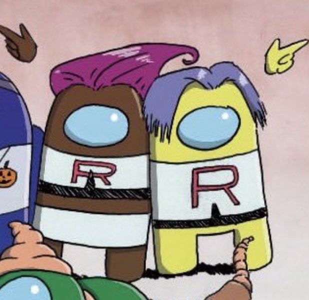 MinhLoLem1008's tweet photo. The only things that caught my eye were Brown and Yellow, they’re both looking good and adorable 
#amongusseries #amongusshowfanart #amongus
#DumArtAU https://t.co/KefTWSBwpJ