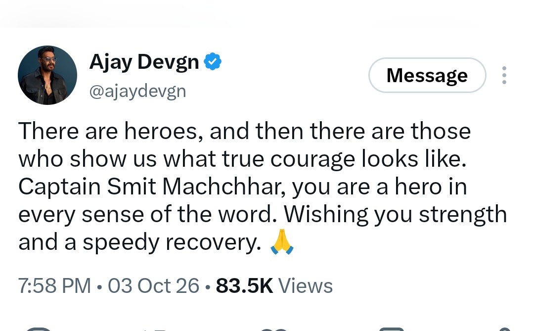 WaqarHasan1231's tweet photo. All these so-called superstars were silent when 80,000 people were massacred in Gaza. 

They were silent when Israel killed former Indian Army officer working as UN staff in Gaza. 

Their humanity has suddenly woken up. https://t.co/SszbpxgouD