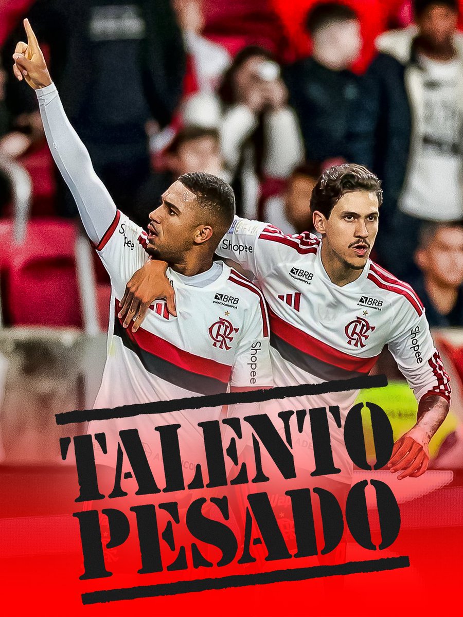 Flamengo's tweet photo. Pedro e Lino são cilada pra defesa adversária. Até na Seleção! https://t.co/UGoMv2j4AW