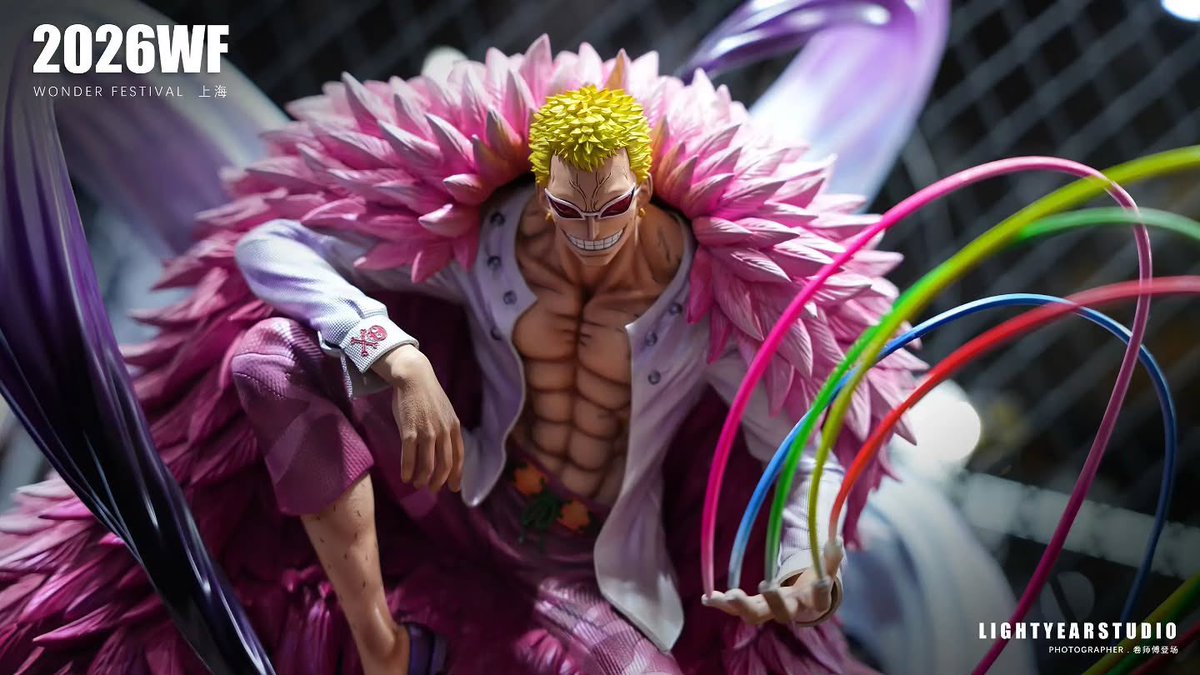 OPMerchandise's tweet photo. Here’s look at Donquixote Doflamingo from Light Year Studio.

More info to come.

#OnePiece https://t.co/7Iv3J8LlRp