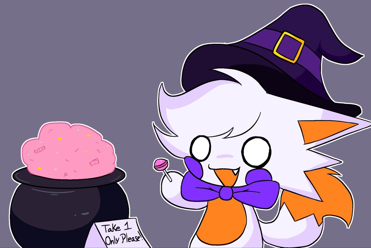 SelenaBunz's tweet photo. Le Lolbit Trick or Treating!!! 💜🎃

#fnaf #frickbears3 #fivenightsatfrickbears3 #Lolbit https://t.co/0v05IL2oIz