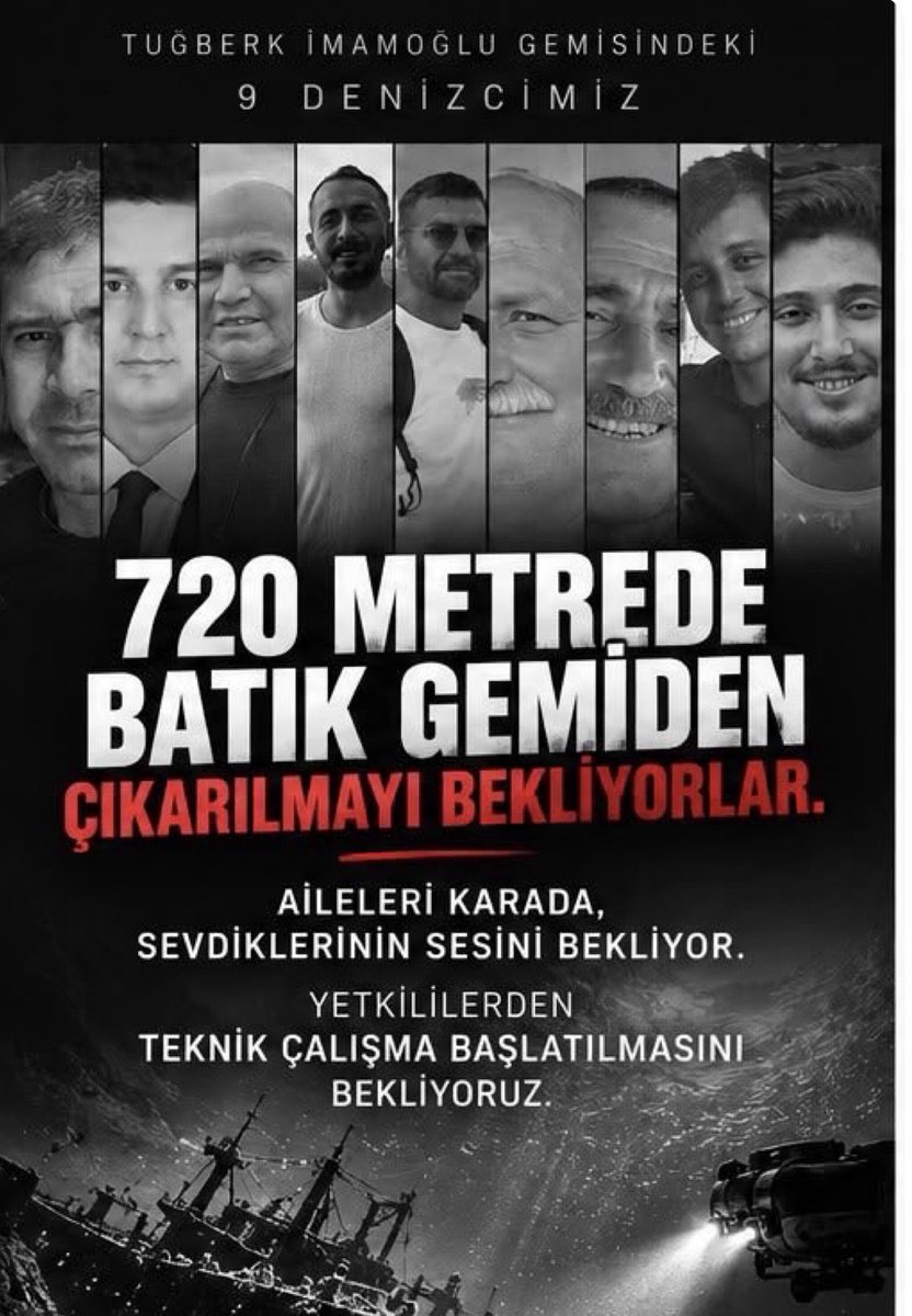 BerlinMefu's tweet photo. Bu aileler acılarını bile yaşayamıyor belirsizlik onları umutla yas arasında tutuyor. O dalış yapılsın ki bu askıda kalan bekleyiş son bulsun, vedalarını edip yaslarını yaşayabilsinler 😢#DokuzDenizciyeSesOl @UABakanligi https://t.co/s969XixNw0