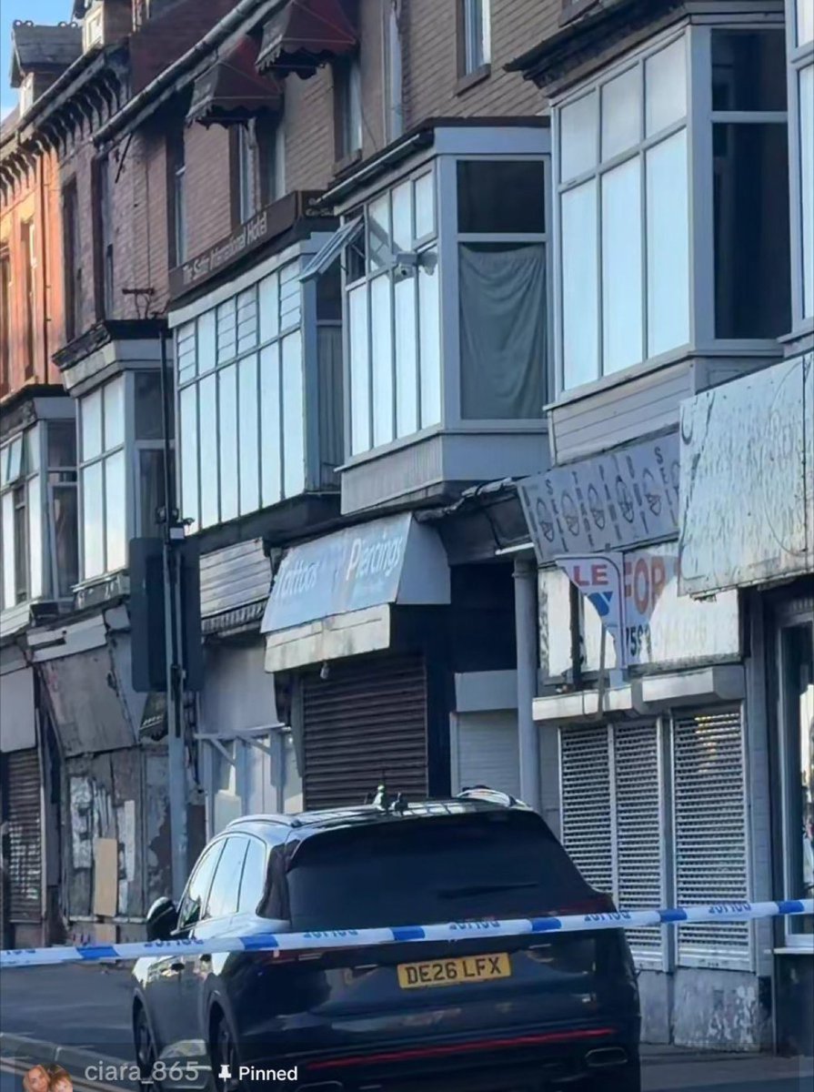 pippaisright's tweet photo. 🔥 MUSLIM MAN screaming “Allah Akbar” who is on release from prison has taken hostages in Blackpool, UK it’s being reported by locals..  

Armed police are on the scene since 11am this morning https://t.co/uCt5VspP86